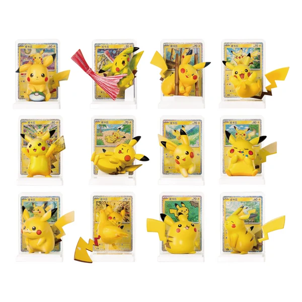 Pokemon TCG: Pokémon 30th Celebration Pikachu Figurine Set BLIND - Simplified Chinese *Pre-Order*