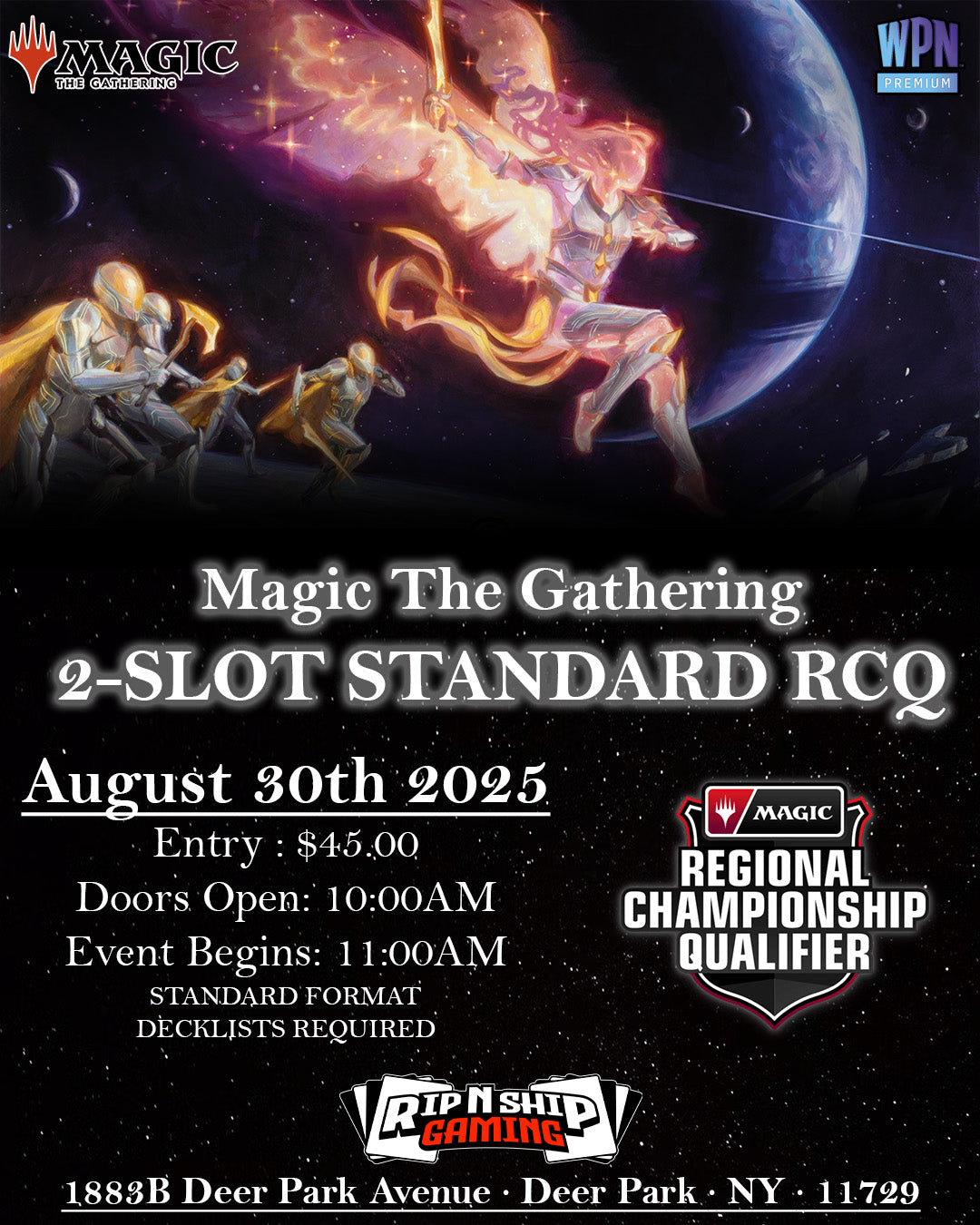 August 30th 2025 - Magic The Gathering US RCQ | 2025-26 Round 1 2-Slot Standard Tournament