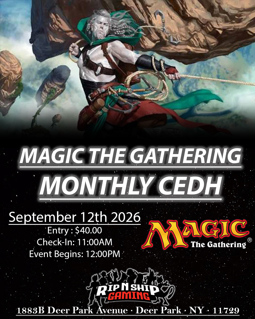 September 12th 2026 - Magic The Gathering - CEDH Monthly