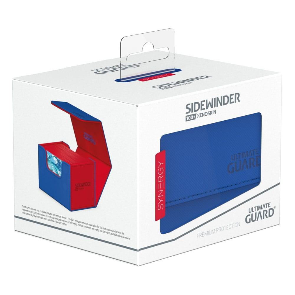 Ultimate Guard: Synergy Sidewinder Xenoskin 100+ Deck Box - Blue/Red