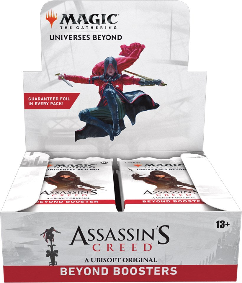 Magic The Gathering: Universes Beyond: Assassin's Creed - Beyond Booster Display
