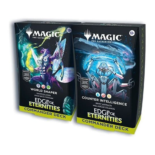 Magic The Gathering: Edge of Eternities - Commander Deck Bundle (1 of each deck)