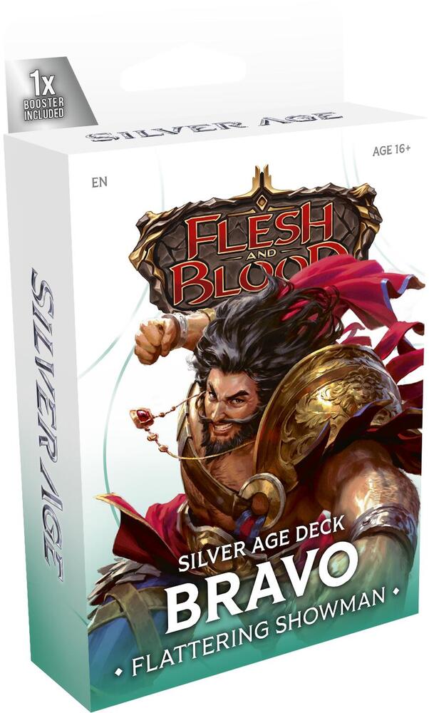 Flesh & Blood TCG: Silver Age Chapter 1 Deck - Bravo, Flattering Showman