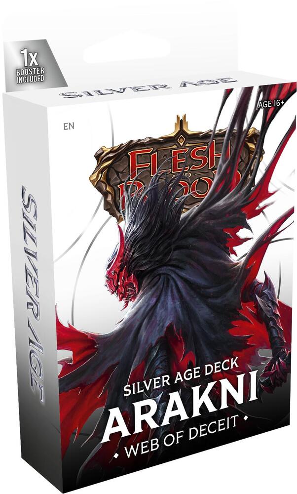 Flesh & Blood TCG: Silver Age Chapter 2 Deck - Arakni, Web of Deceit