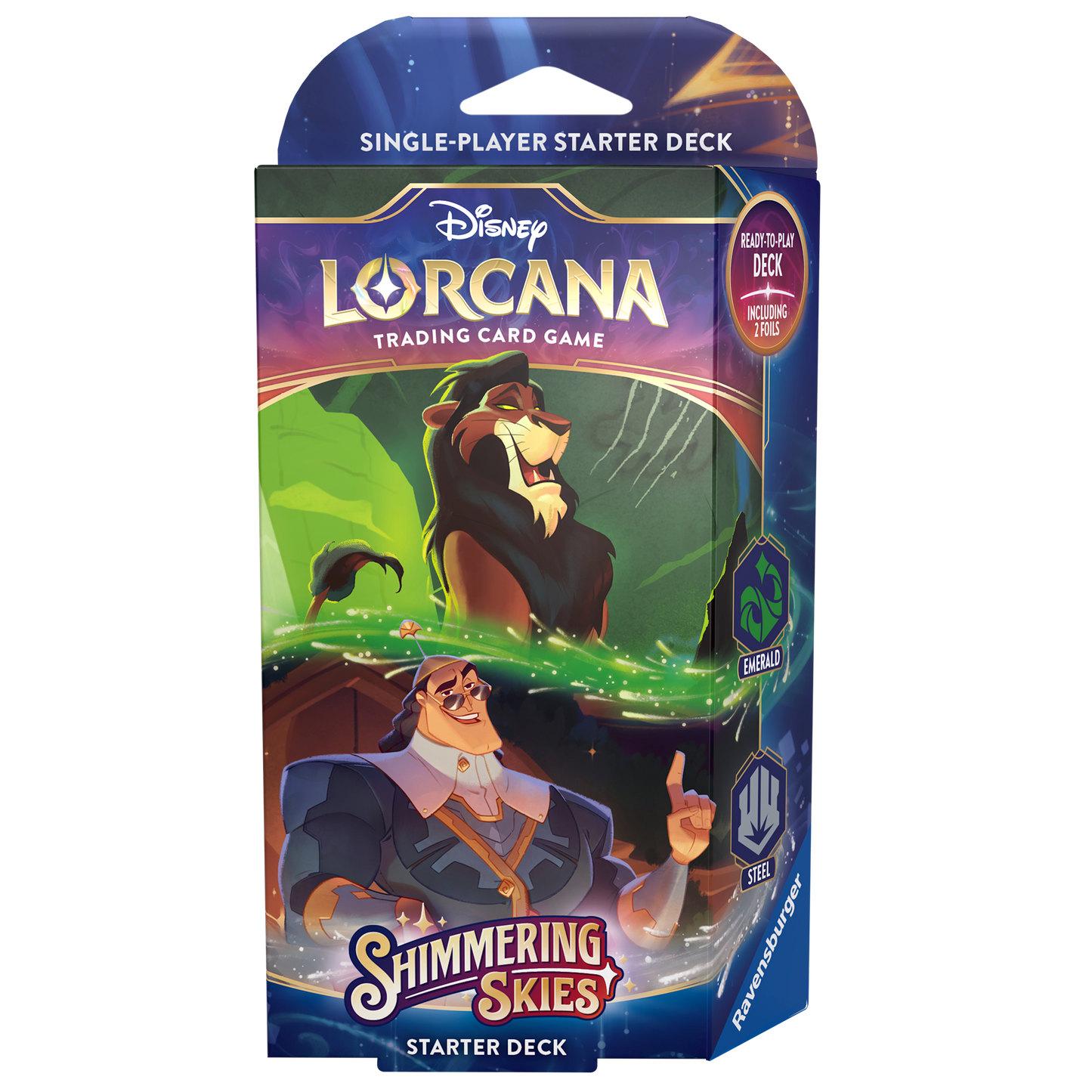 Disney Lorcana TCG: Shimmering Skies - Starter Deck Display