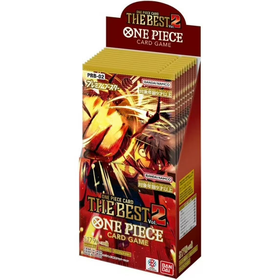 One Piece PRB-02 The Best Vol 2 Premium Booster Box (Japanese) One Piece PRB-02 The Best Vol 2 Premium Booster Box (Japanese)