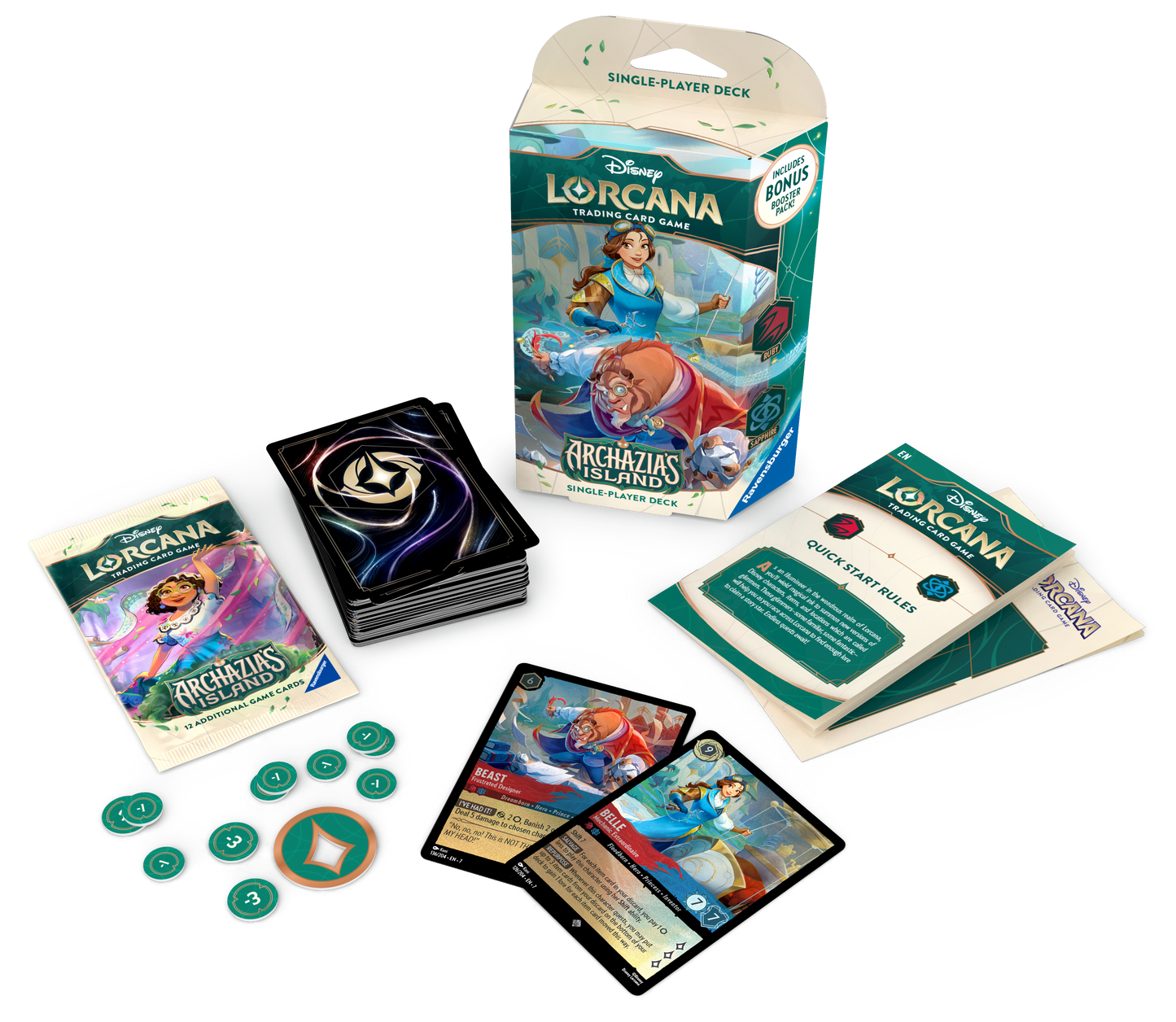 Disney Lorcana TCG: Archazia's Island Starter Deck Display