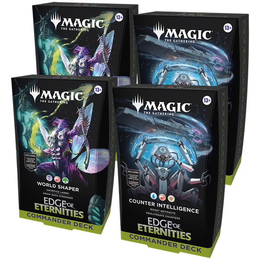 Magic The Gathering: Edge of Eternities - Commander Deck Case (2 of each deck)