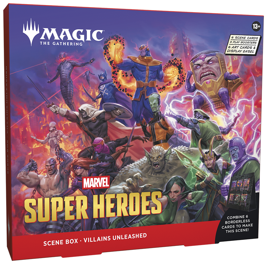 Magic The Gathering: Marvel Super Heroes - Scene Box (Villains Unleashed)