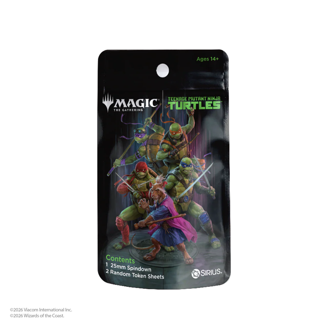 Sirius Dice: Magic: The Gathering - Teenage Mutant Ninja Turtles Mystery Pack