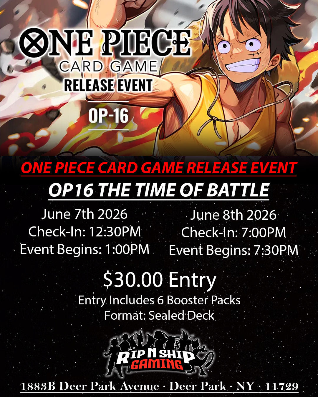 one piece card game formats June 7th 2026