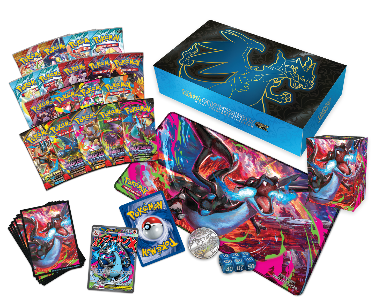 Pokemon TCG: Ultra-Premium Collection - Mega Charizard X ex *Pre-Order* Wave 1