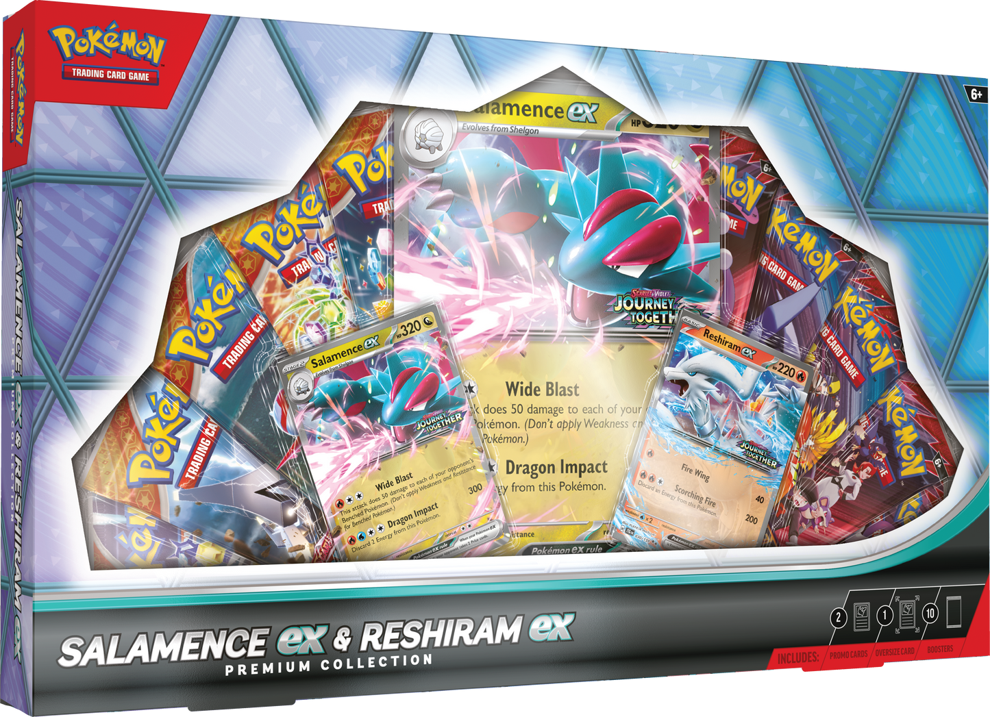 Pokémon TCG: Salamence ex & Reshiram ex Premium Collection *Pre-Order*
