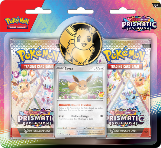 Pokemon TCG: Scarlet & Violet Prismatic Evolutions 2-pack Blister