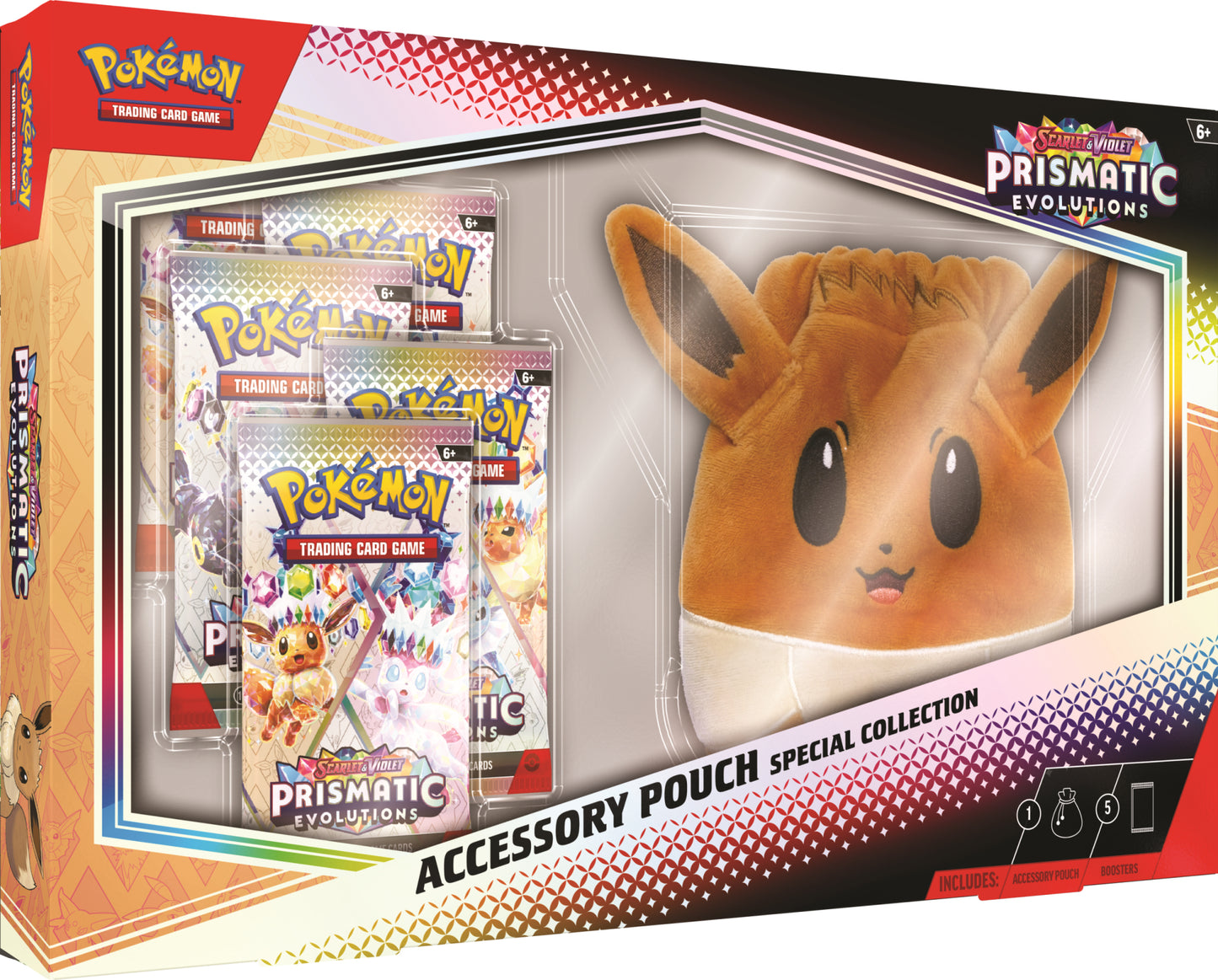 Pokémon TCG: Scarlet & Violet—Prismatic Evolutions Accessory Pouch Special Collection