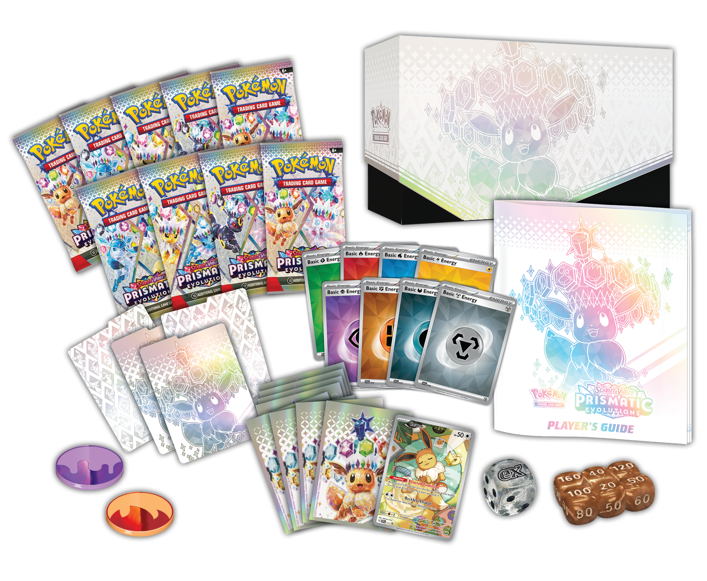 Pokemon TCG: Scarlet & Violet - Prismatic Evolutions - Elite Trainer Box