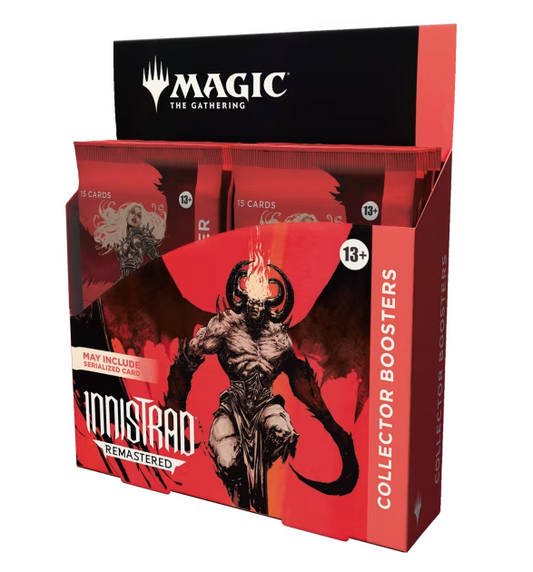Magic The Gathering: Innistrad Remastered - Collector Booster Display