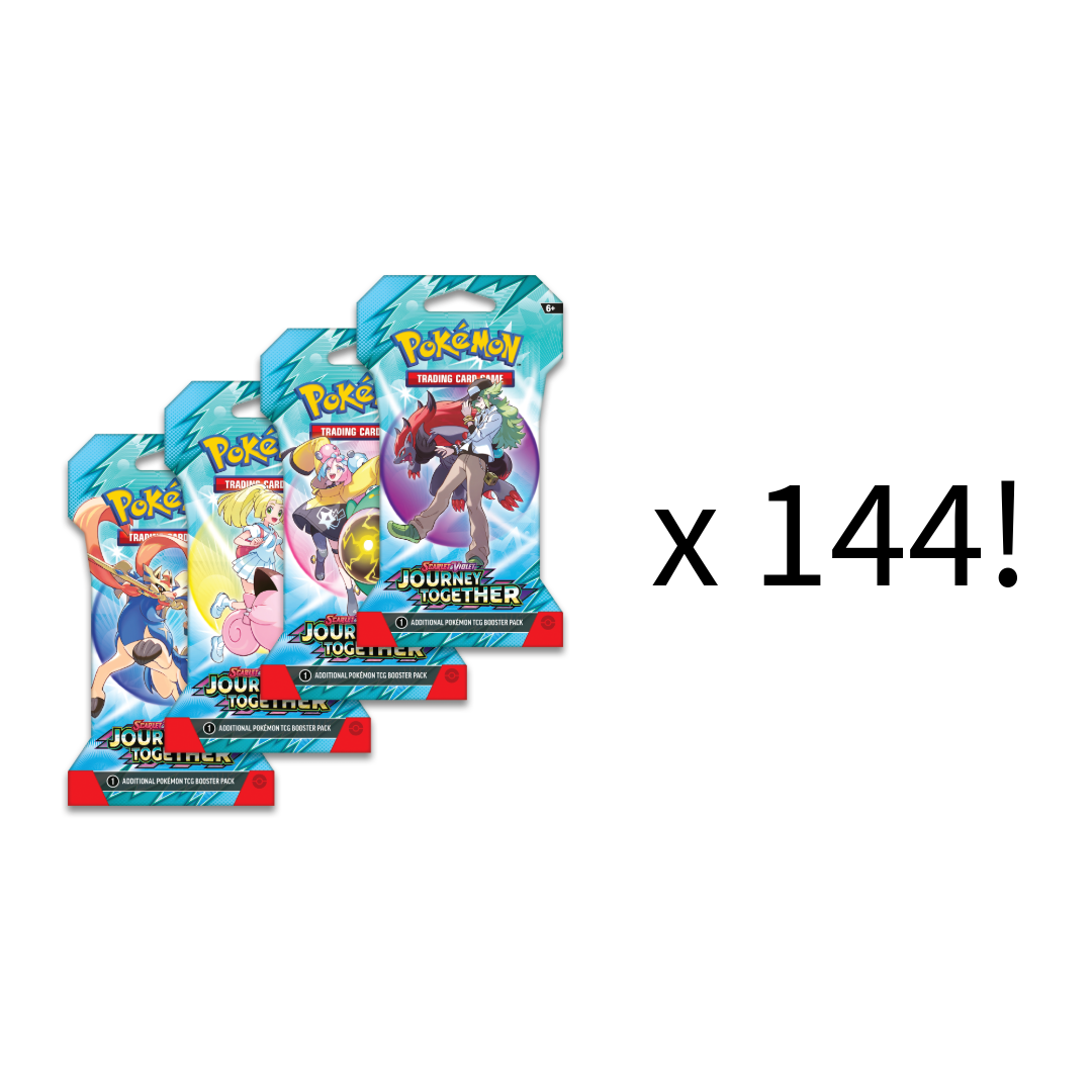 Pokemon TCG: Scarlet & Violet - Journey Together - Sleeved Booster Case