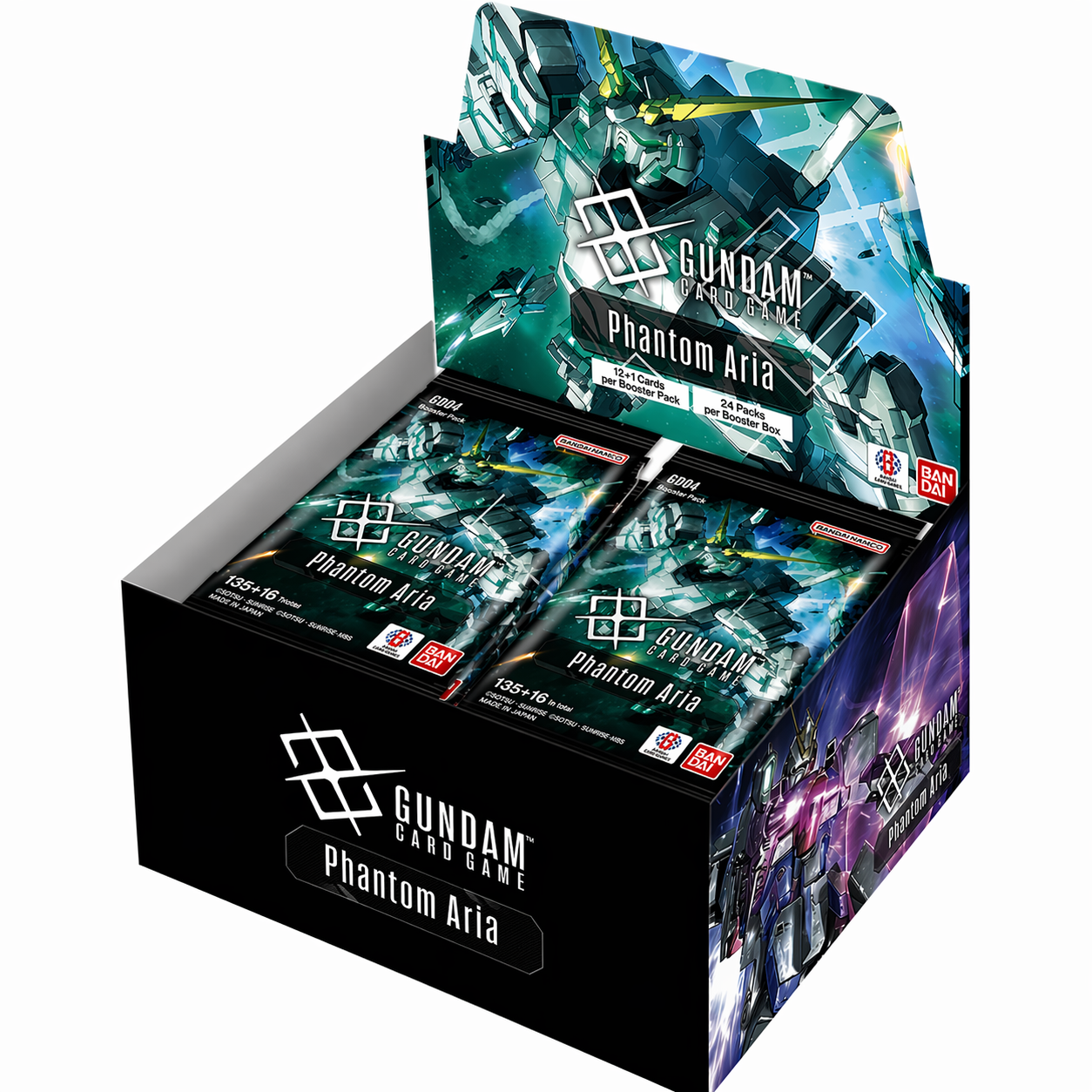 buy gundam booster box Card Game: Phantom Aria art cards of differing Color:Rosé / Rosé Pokemon: Stellar Crown Pokemon World Cup 2026
