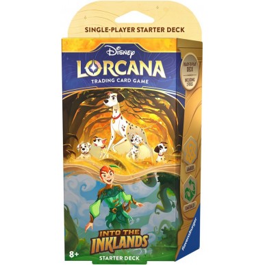 Disney Lorcana TCG: Into the Inklands - Starter Deck (Amber & Emerald)