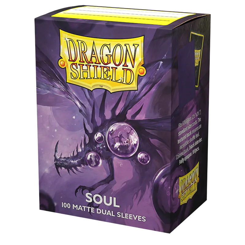 Dragon Shield: Standard 100ct Sleeves - Soul (Dual Matte)