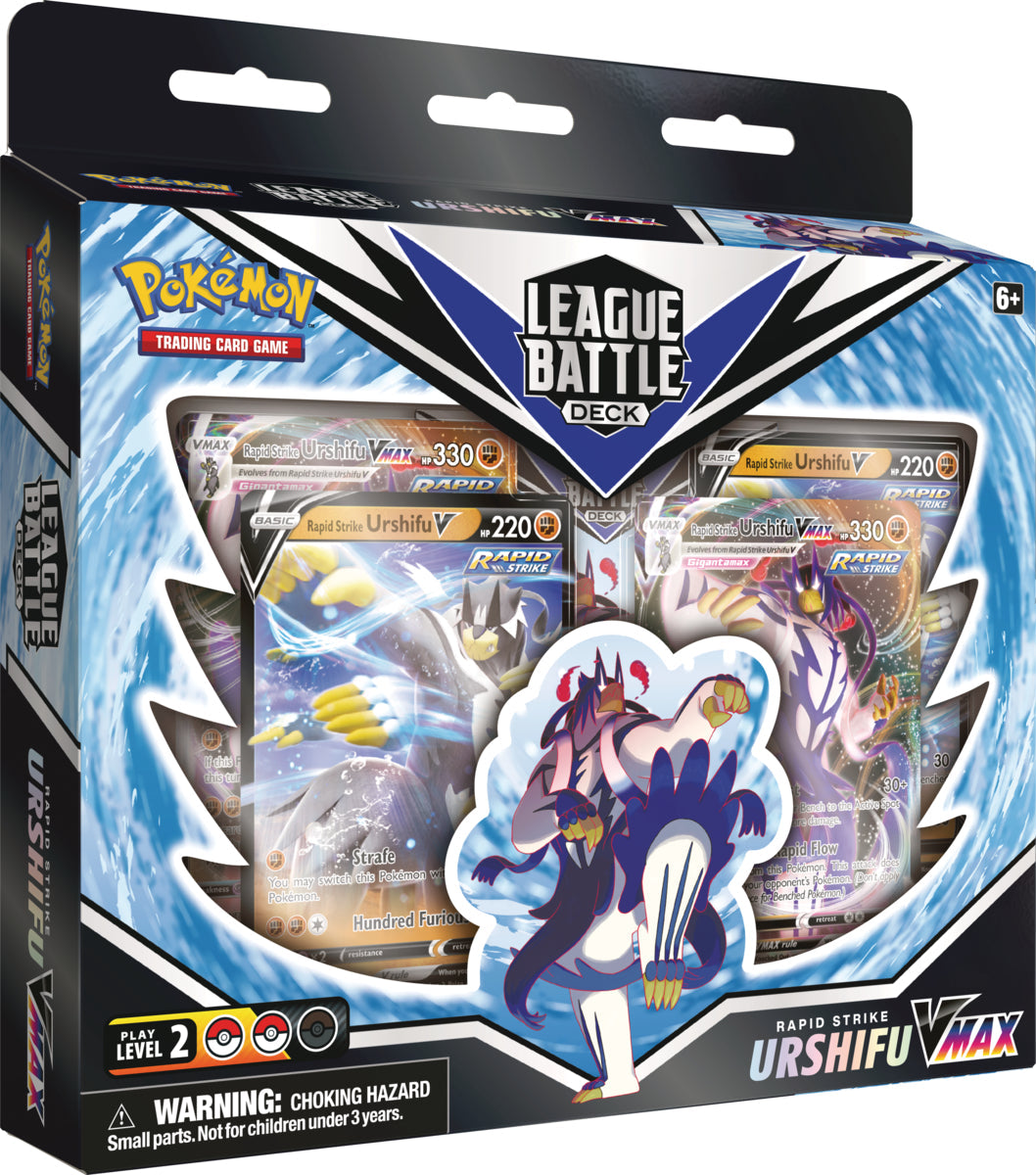 Pokemon TCG: League Battle Deck (Rapid Strike Urshifu VMAX)