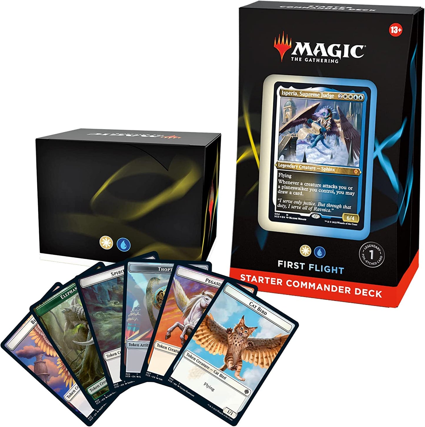 Magic The Gathering: Starter Commander Deck – First Flight (White-Blue)