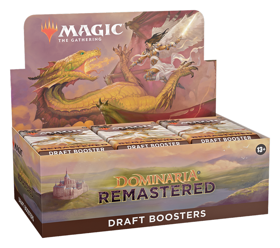 Magic The Gathering: Dominaria Remastered Draft Booster Display