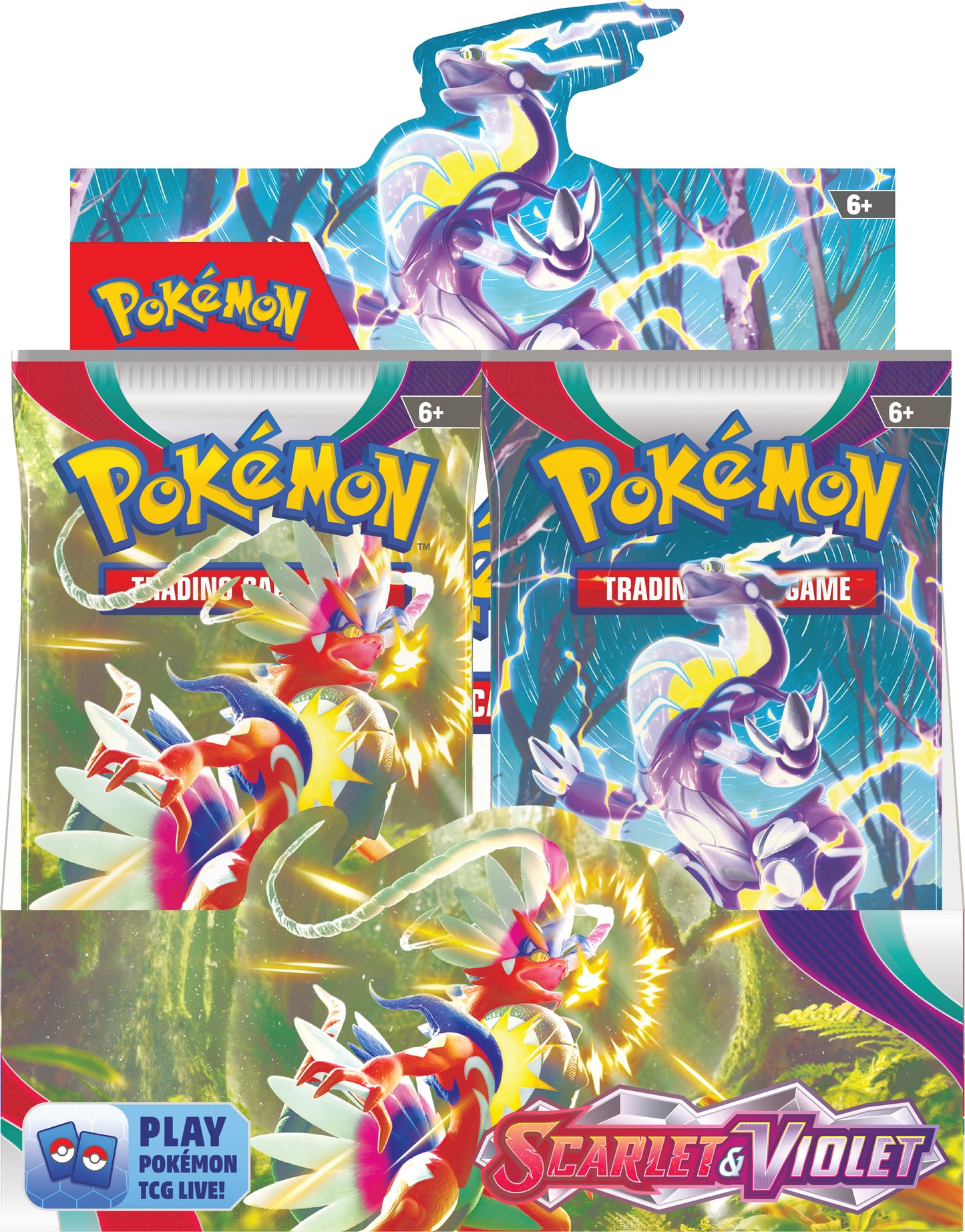 Pokemon TCG: Scarlet & Violet Base Booster Box Display