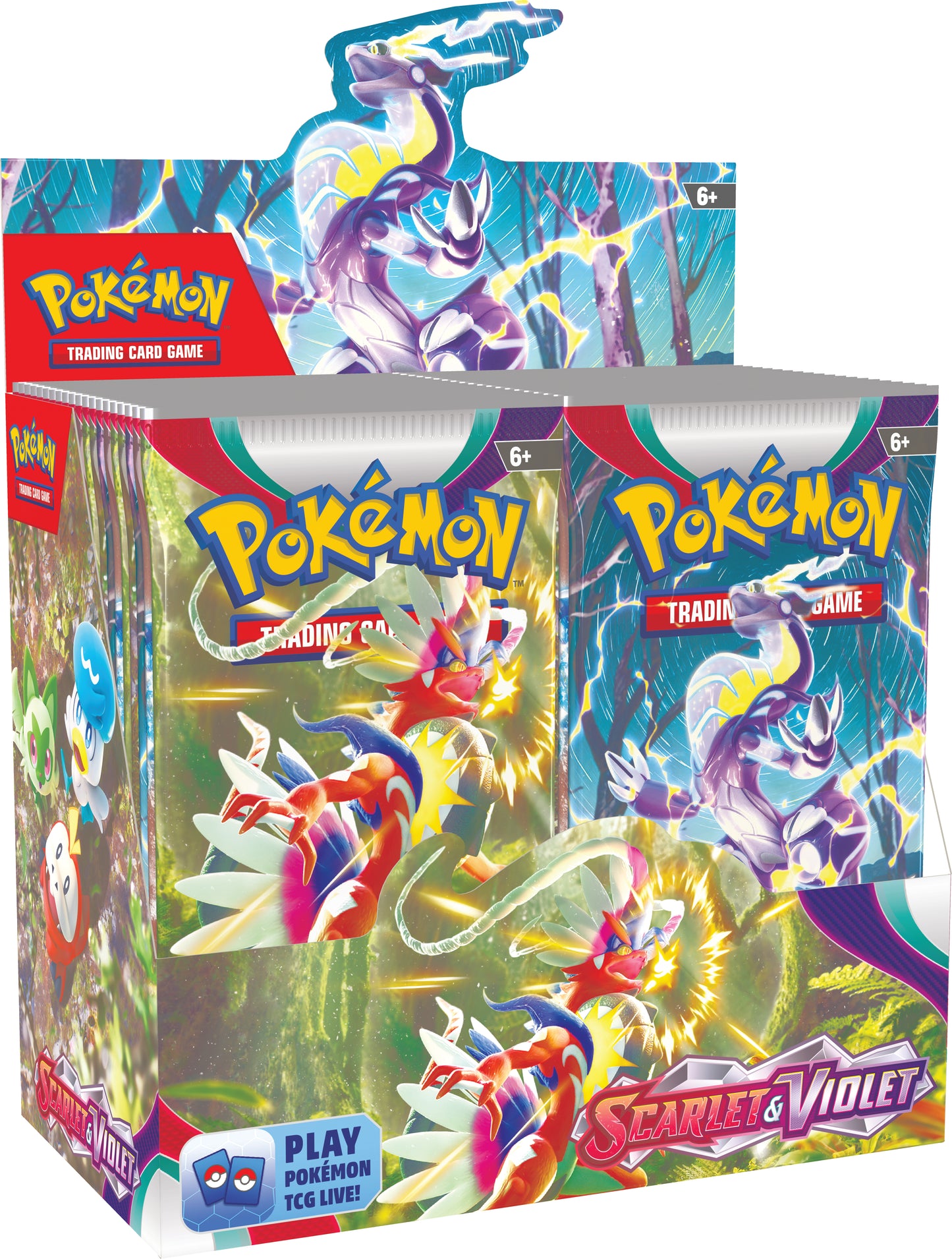 Pokemon TCG: Scarlet & Violet Base Booster Box Display