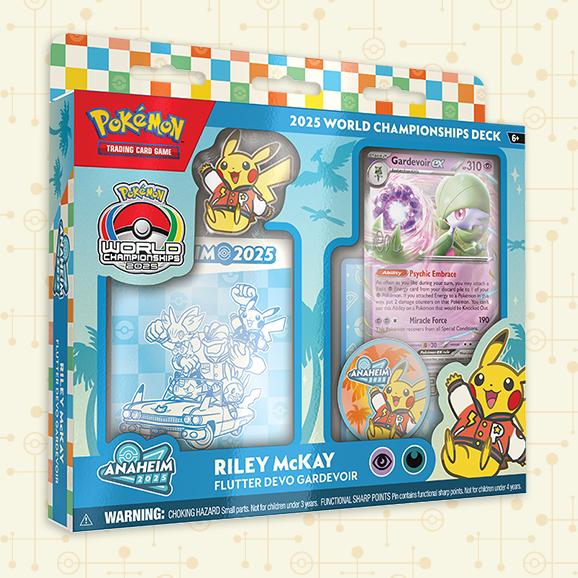 Pokemon TCG: 2025 World Championships Deck (Flutter Devo Gardevoir - Riley McKay)