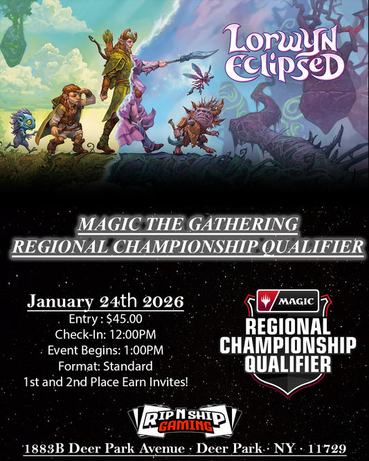 January 24th, 2026 - Magic The Gathering US RCQ | 2025-26 Round 3 2-Slot Standard Tournament