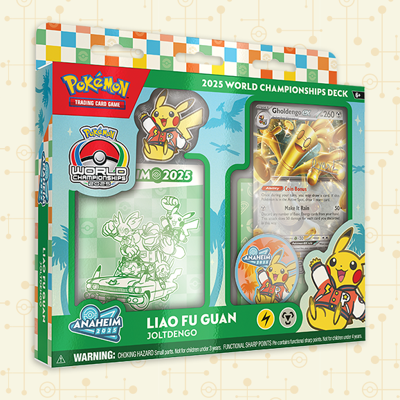 Pokemon TCG: 2025 World Championships Deck (Joltdengo - Liao Fu Guan)