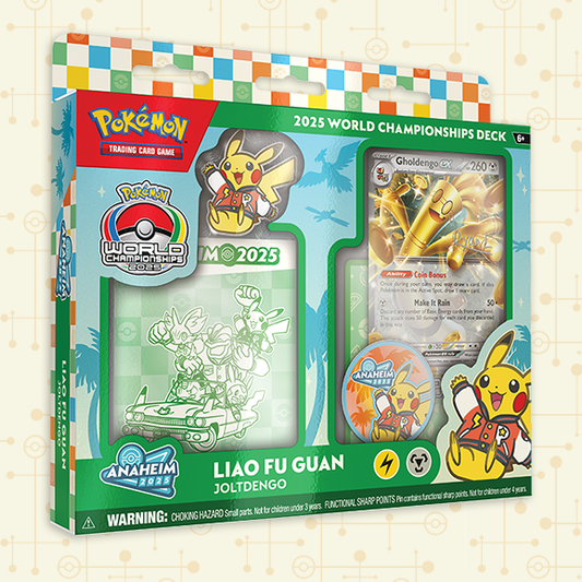 Pokemon TCG: 2025 World Championships Deck (Joltdengo - Liao Fu Guan)