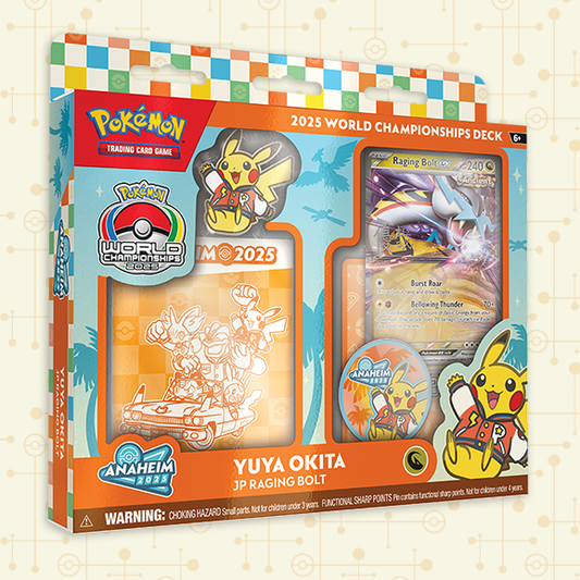Pokemon TCG: 2025 World Championships Deck (JP Raging Bolt - Yuya Okita)