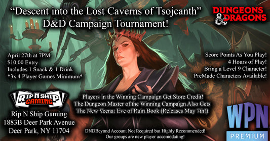 April 27th, 2024 - Dungeons & Dragons - Campaign Tournament