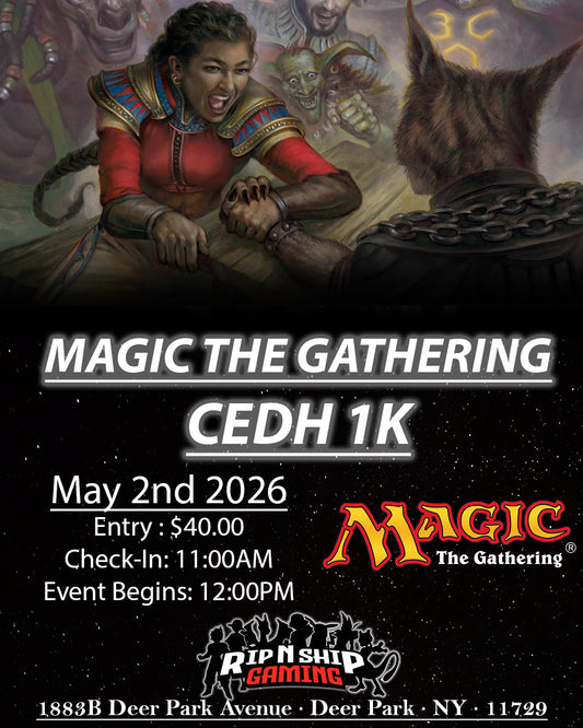May 2nd 2026 - Magic The Gathering - CEDH Monthly 1K