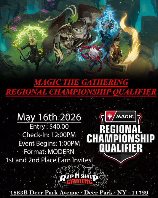 May 16th, 2026 - Magic The Gathering US RCQ | 2026-27 Round 1 2-Slot Modern Tournament