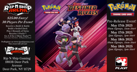 May 17th 2025 - Pokemon TCG Destined Rivals PreRelease 1