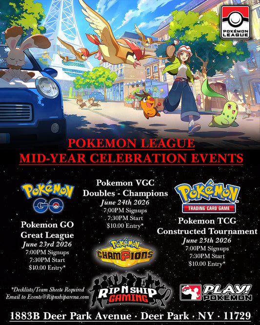 June 23rd 2026 - Pokemon GO: MidYear Celebration Event