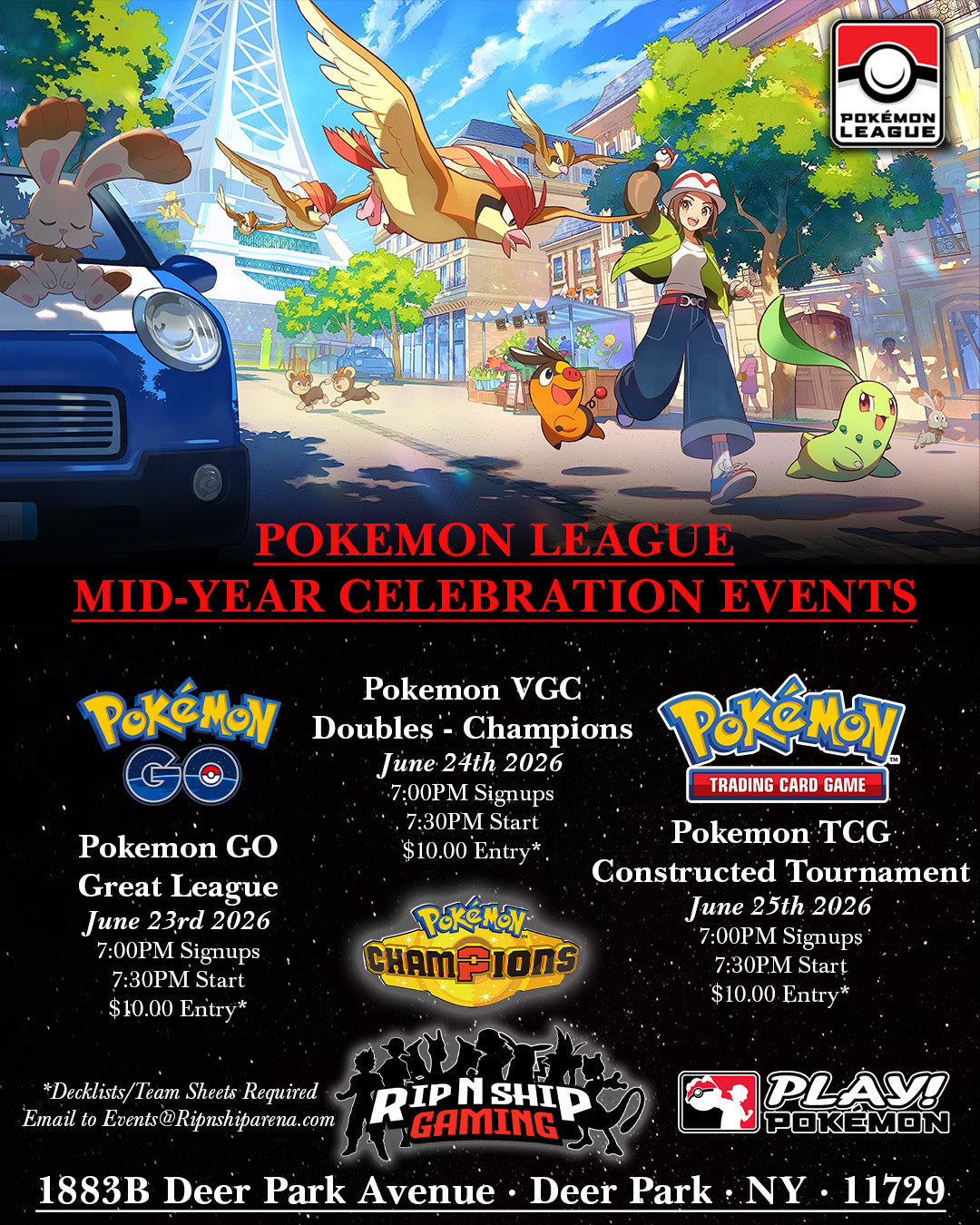 June 25th 2026 - Pokemon TCG: MidYear Celebration Event