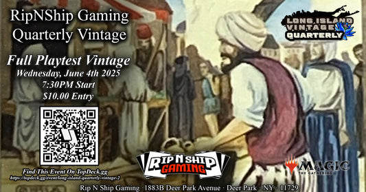 June 4th, 2025 - Magic The Gathering Vintage Tournament