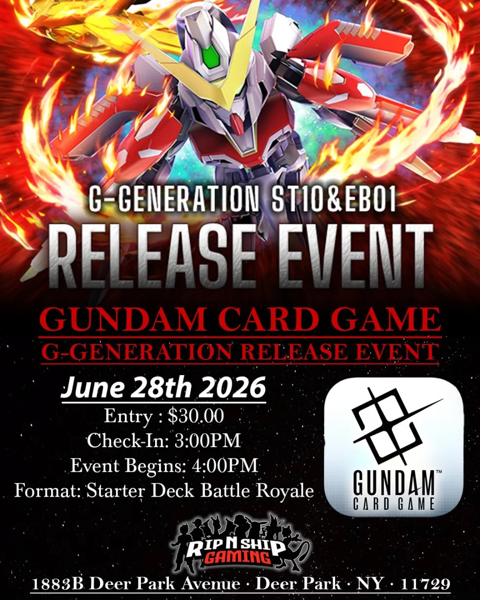 June 28th 2026 - Gundam ST-10 & EB-01 Release Event