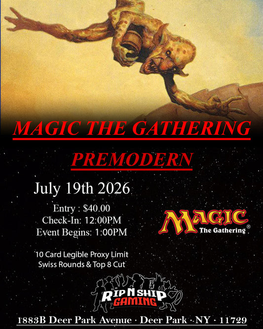 July 19th 2026 - Magic The Gathering - PREMODERN