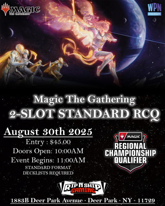 August 30th 2025 - Magic The Gathering US RCQ | 2025-26 Round 1 2-Slot Standard Tournament