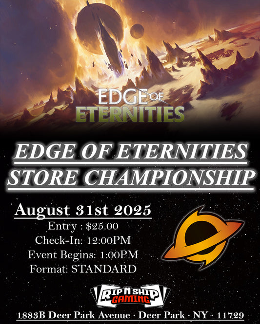 August 31st - Magic The Gathering Edge of Eternities Store Championship - Standard