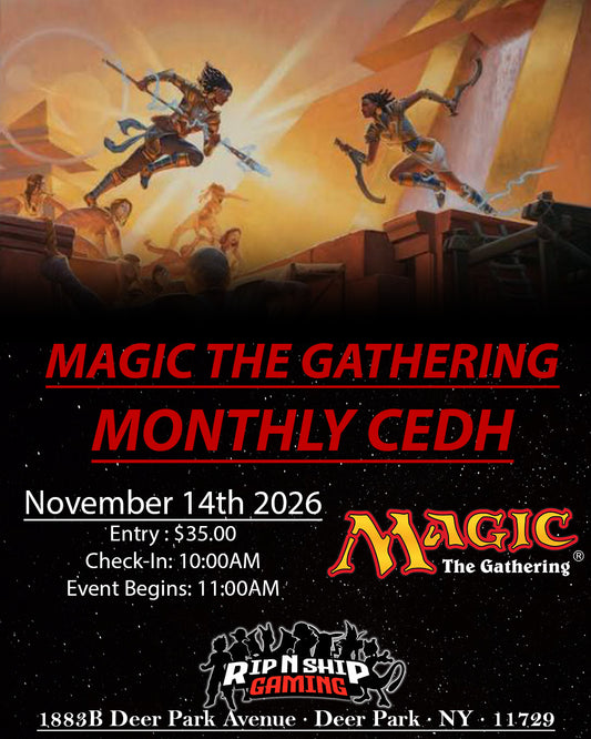 November 14th 2026 - Magic The Gathering - CEDH Monthly