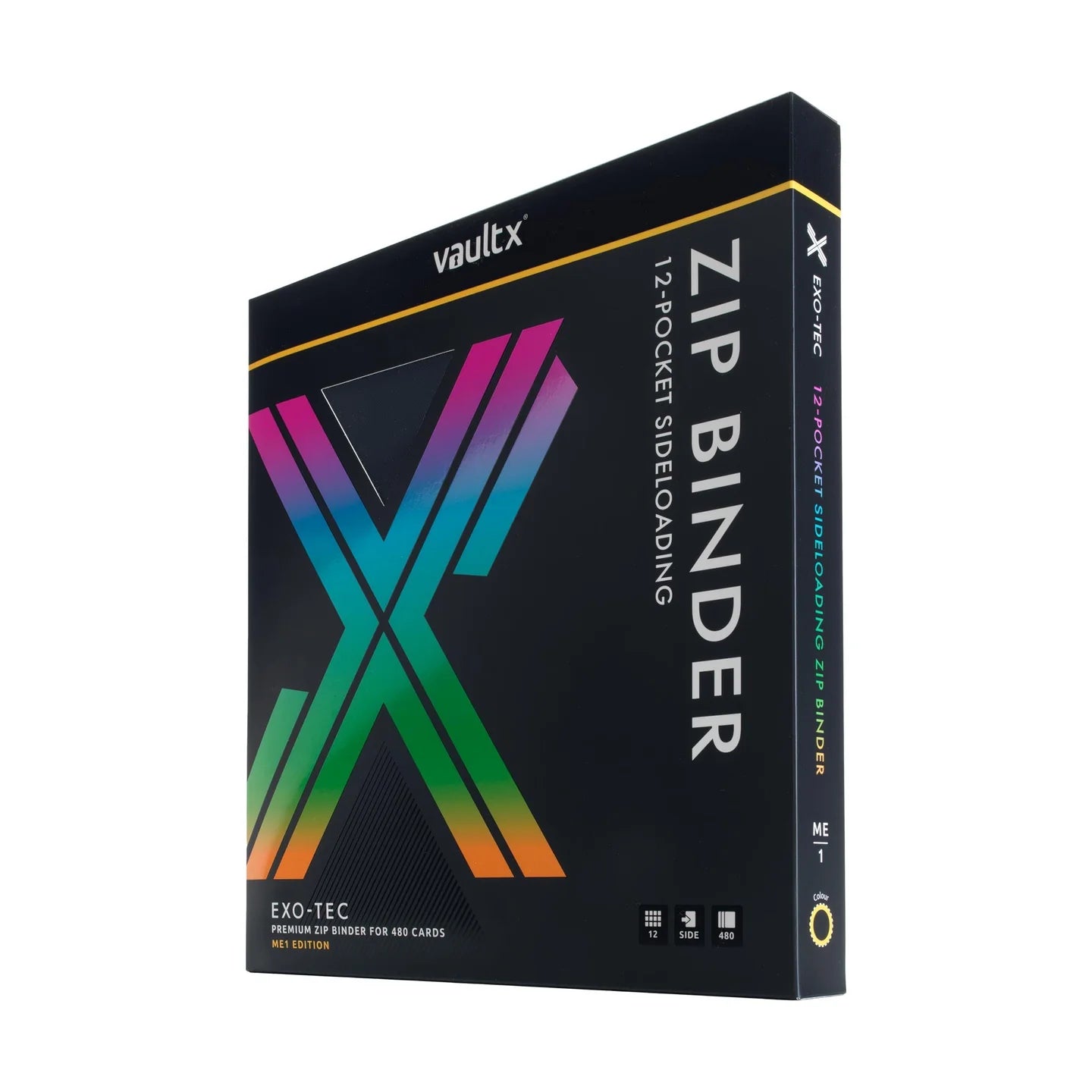 Vault X Exo-Tec 12-Pocket Zip Binder (ME01)