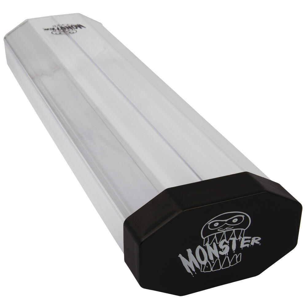 Monster Protectors: Dual Playmat Tube - Clear with Black Cap