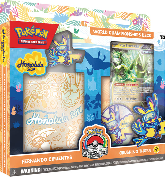 Pokemon TCG: 2024 World Championships Deck (Crushing Thorn - Fernando Cifuentes)